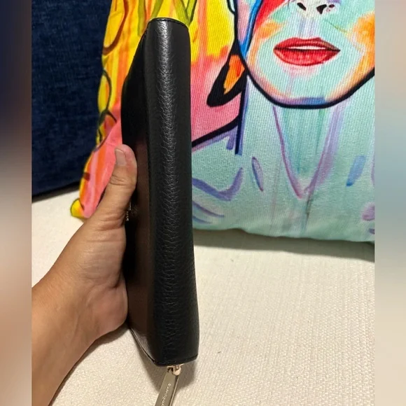 Kate Spade Black Zip-Around Wallet - Picture 7 of 7